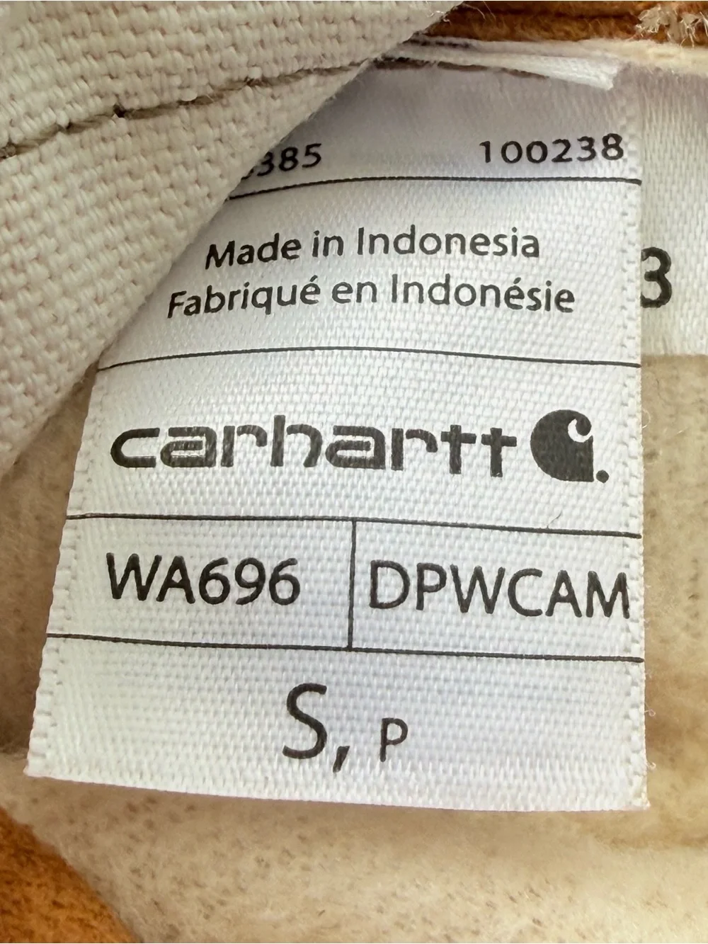 Carhartt Suede Gloves Womens Size Small Purple Camo Design Outdoors